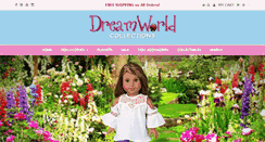 Desktop Screenshot of dreamworldcollections.com
