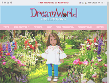 Tablet Screenshot of dreamworldcollections.com